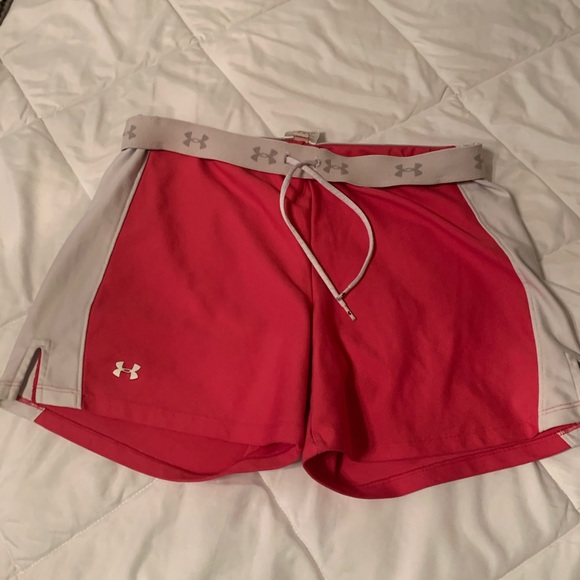 Pink Under Armour gym shorts - Picture 2 of 4